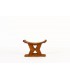 Stool in wood African design 1950
