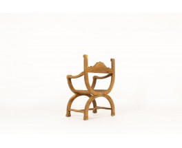 Dagobert armchair in oak 1950