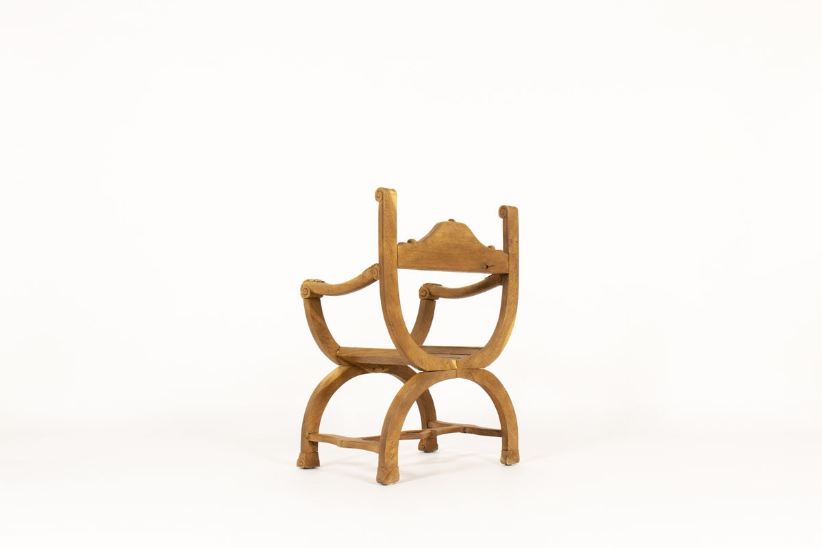 Dagobert armchair in oak 1950