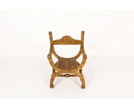 Dagobert armchair in oak 1950