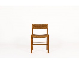 Chairs model Dordogne in ash edition Sentou 1950 set of 6