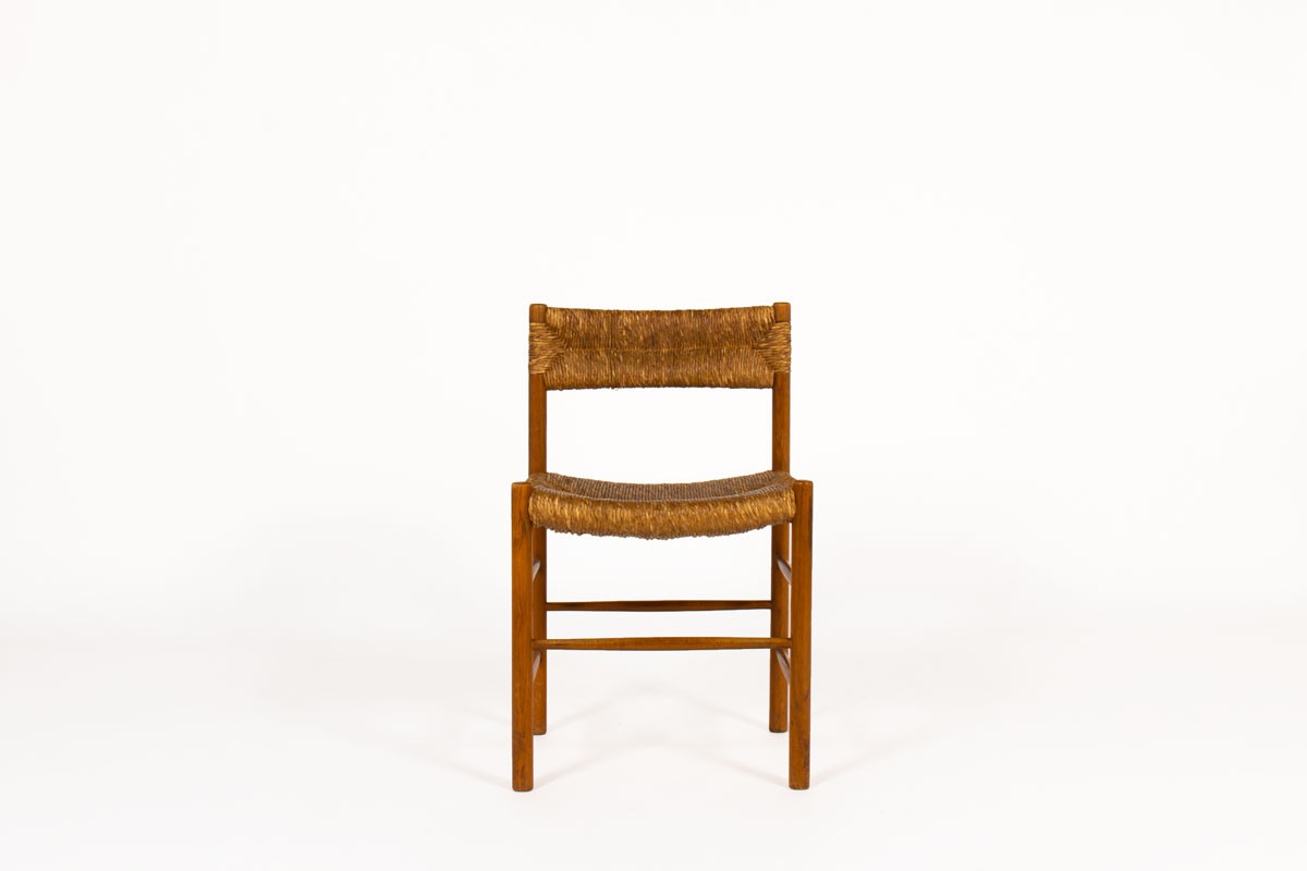 Chairs model Dordogne in ash edition Sentou 1950 set of 6