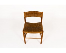 Chairs model Dordogne in ash edition Sentou 1950 set of 6