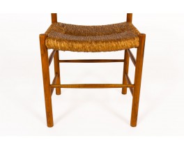 Chairs model Dordogne in ash edition Sentou 1950 set of 6