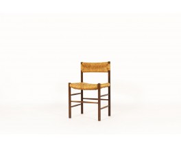 Chairs model Dordogne in ash edition Sentou 1950 set of 6