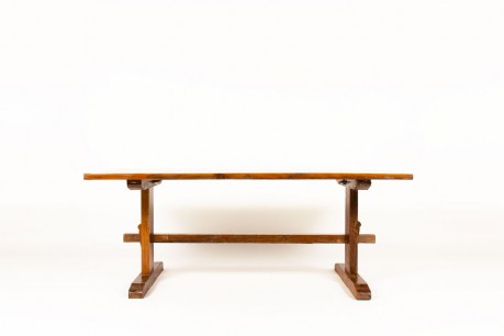Rectangular dining table Brazilian wood 1950