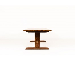 Rectangular dining table Brazilian wood 1950