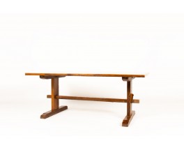 Rectangular dining table Brazilian wood 1950