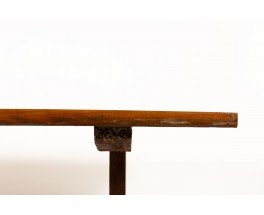 Rectangular dining table Brazilian wood 1950