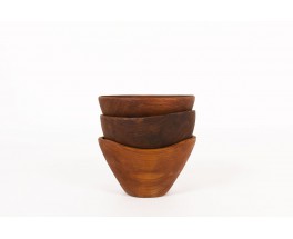 Fruits bowl in rosewood 1950