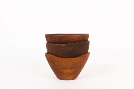 Fruits bowl in rosewood 1950