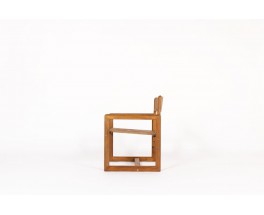 Fauteuil André Sornay en pin 1960