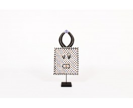 Goli mask primitive design Ivory Coast 1950