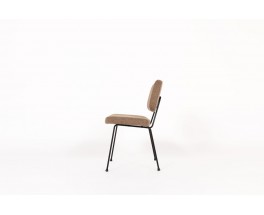 Chaises Pierre Paulin modèle CM196 édition Thonet 1950 set de 6