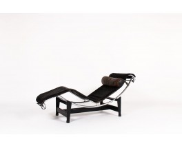 Chaise longue Charlotte Perriand Le Corbusier modèle LC4 première édition Cassina 1965