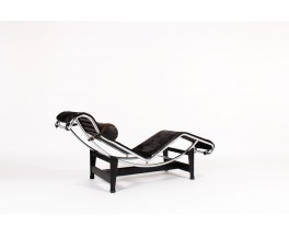 Chaise longue Charlotte Perriand Le Corbusier modèle LC4 première édition Cassina 1965