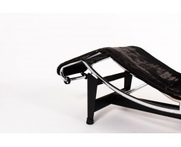 Chaise longue Charlotte Perriand Le Corbusier modèle LC4 première édition Cassina 1965