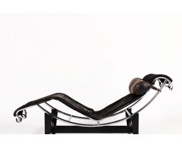 Chaise longue Charlotte Perriand Le Corbusier modèle LC4 première édition Cassina 1965