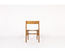 Andre Sornay chairs in tinted beech 1960