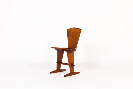 Chair in mahogany 1950
