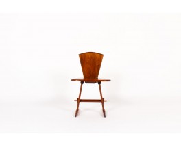 Chair in mahogany 1950