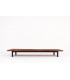Charlotte Perriand low bench model Cansado mahogany edition Steph Simon 1960