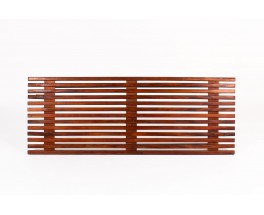 Charlotte Perriand low bench model Cansado mahogany edition Steph Simon 1960