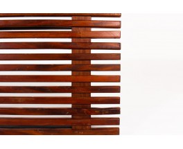 Charlotte Perriand low bench model Cansado mahogany edition Steph Simon 1960