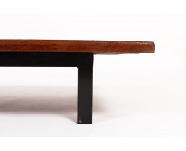 Charlotte Perriand low bench model Cansado mahogany edition Steph Simon 1960