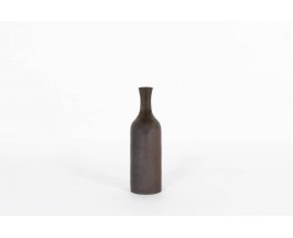 Brown sandstone bottle vase 1950