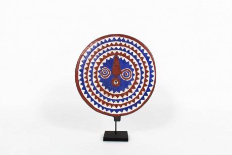 Masque africain solaire bwa mossi en bois Burkina Faso XXIème siècle