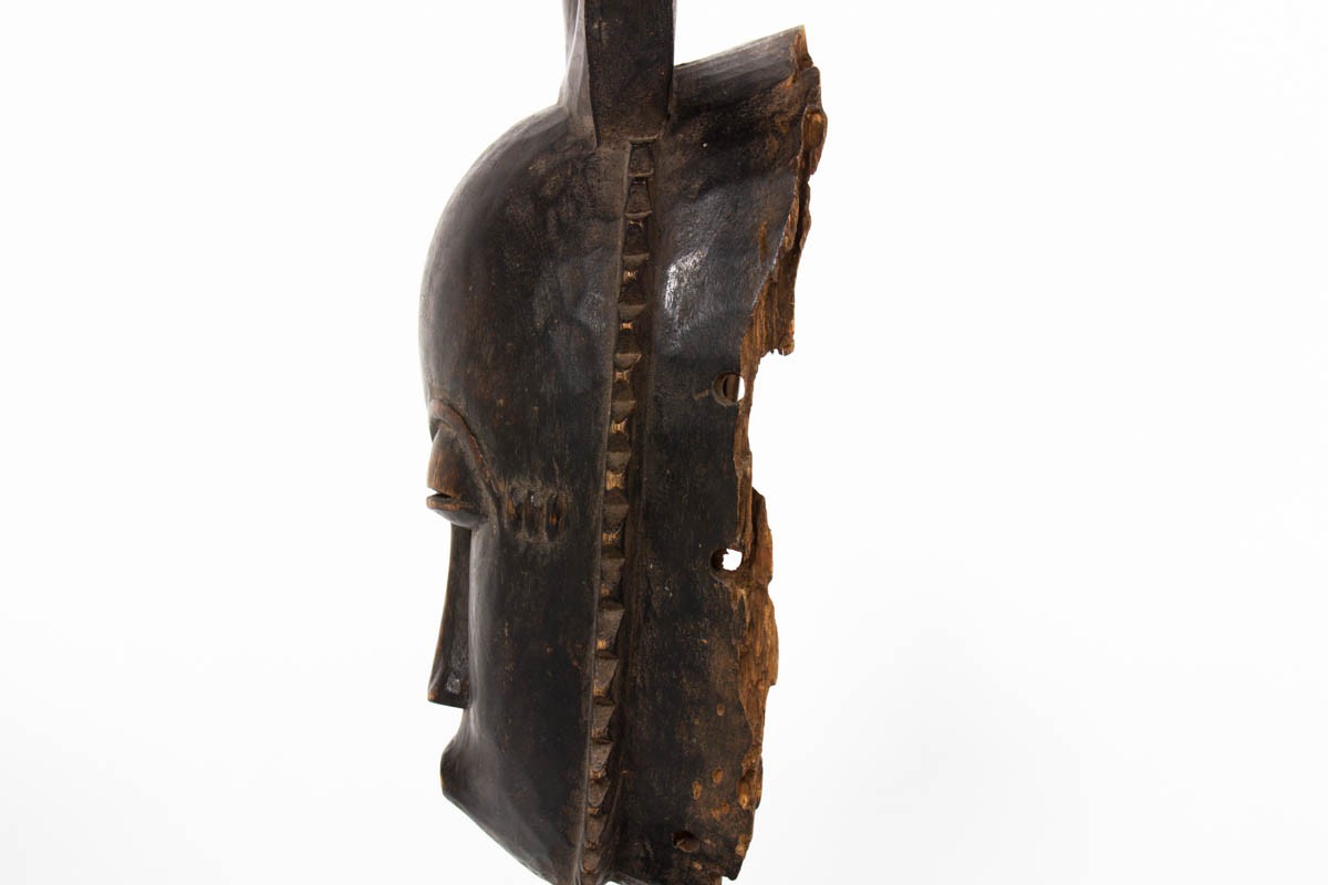 Senoufo African mask primitive ethnic art Ivory coast