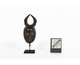 Masque africain senoufo art ethnique primitif Côte d'Ivoire