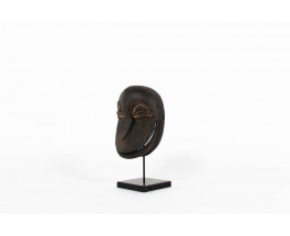 African Hemba mask in wood Congo 1970