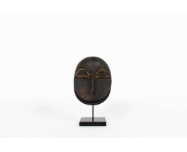 African Hemba mask in wood Congo 1970