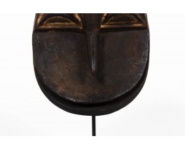 African Hemba mask in wood Congo 1970