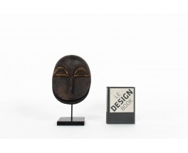 African Hemba mask in wood Congo 1970