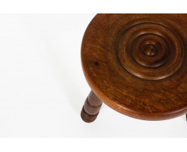 Stool in oak 1950