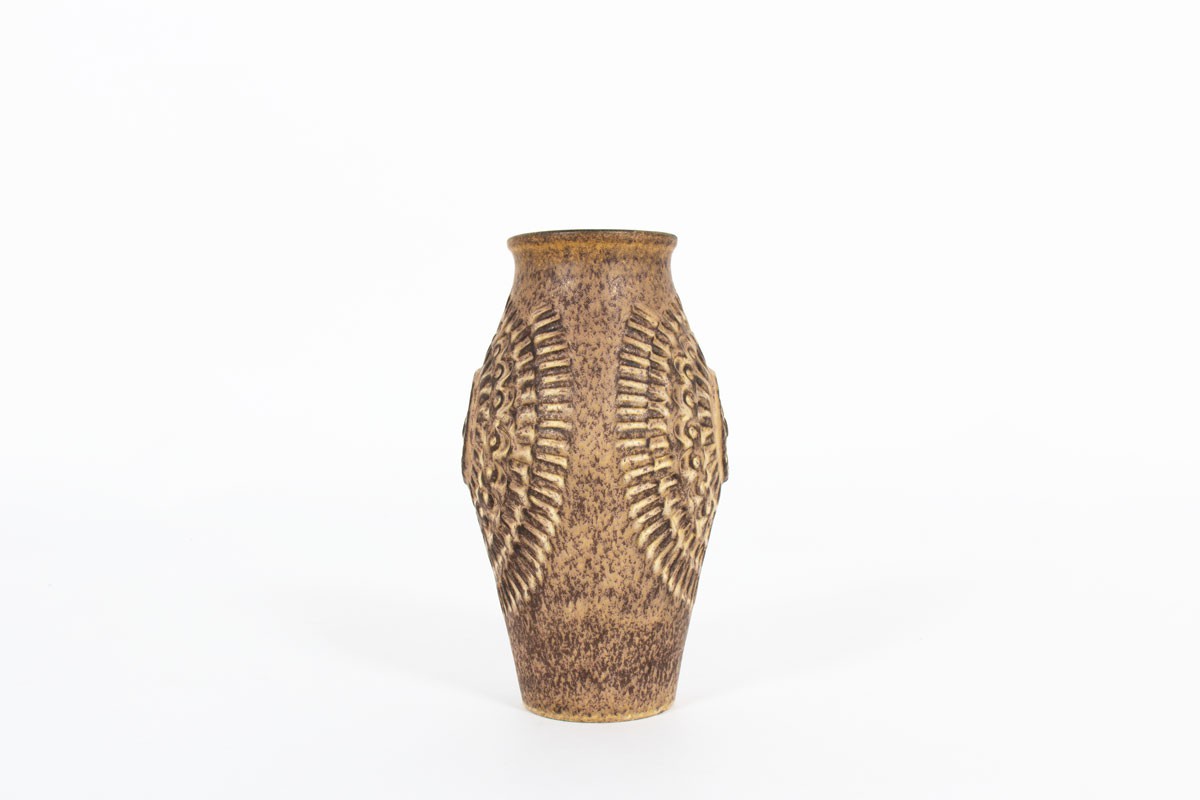 Vase en céramique W.Germany édition Studio Keramic 1970