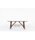 Console en sapin design brutaliste 1950