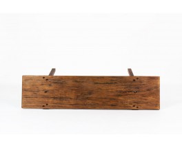 Console table in pine brutalist design 1950