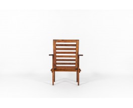 Armchair in oak reconstruction design 1950