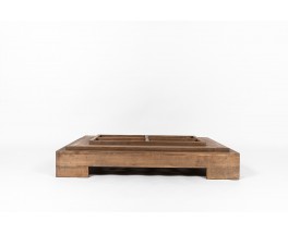 Coffee table large model in tinted beech 1950