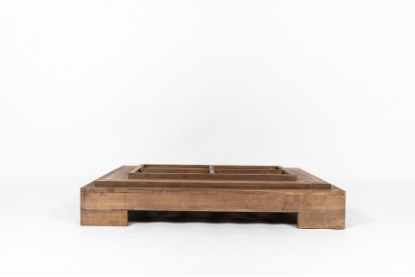 Coffee table large model in tinted beech 1950