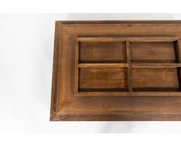 Coffee table large model in tinted beech 1950