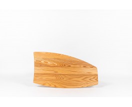 Coffee table free form in elm 1980