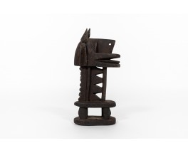 Sculpture en bois design africain 1950