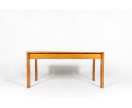 Dining table in elm with extensions edition Maison Regain 1980