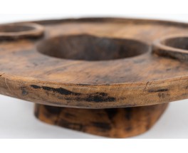 Monoxyl cup in wood African design 1950