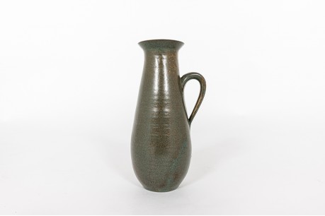 Pitcher in green ceramic 1950
